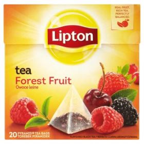 Tee Lipton Forest Fruit, metsamarja, püramiid 20tkx1,5g/pk/12