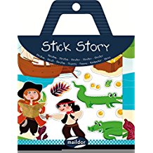 Kleebised jutusta lugu "Piraadid" 4lehte+taust, Maildor /6