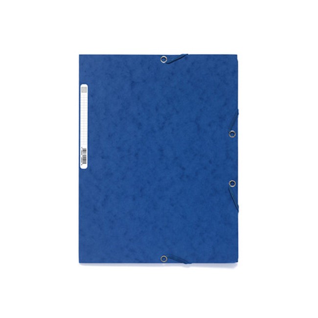 Kartongmapp kummiga A4 55502E tumesinine, Exacompta /25