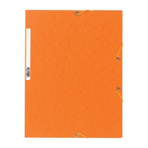 Kartongmapp kummiga A4 55504E oranž, Exacompta /25