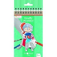 Värviraamat-näpunukud 10x13cm 24l ''Draakonid ja rüütlid'' 250g, Avenue Mandarine