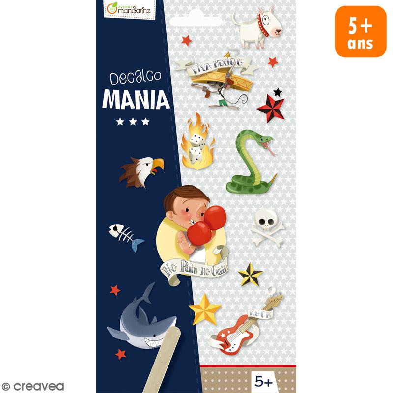 Siirdekleebis Decalco Mania ''Pahad poisid'' Avenue Mandarine/6