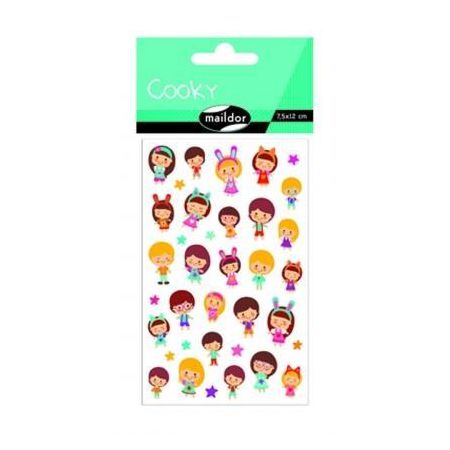 Kleebis Cooky ''Kawai Lapsed'' 7,5x12cm, Maildor /10