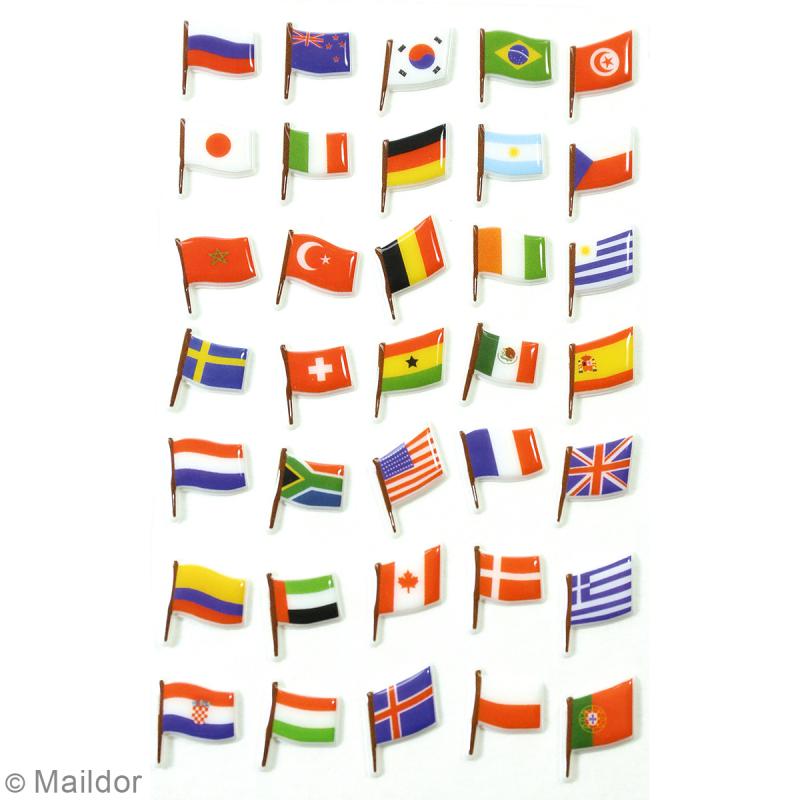 Kleebis Cooky ''Lipud II'' 7,5x12cm, Maildor