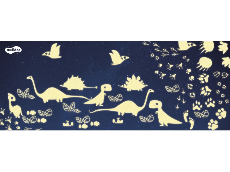 Kleebised Phospho ''Dinosaurused'' 2lehte 148x21cm