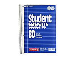 Spiraalkaustik A4/80l joon "Student" 70g, Brunnen /5