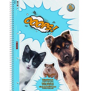 Spiraalkaustik A4/80l joon ''FoE'' 2016,90g,Brunnen/10