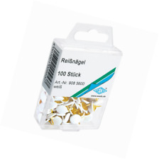 Rõhknaelad 100tk/pk valged, Wedo /5