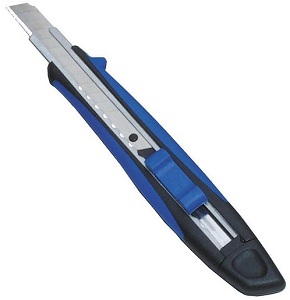 Nuga 9mm Soft-Cut, sinine +2 varutera, Wedo /12/120