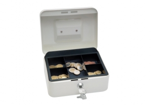 Rahakarp 6'' Nr.1 153x125x69mm valge, Wedo