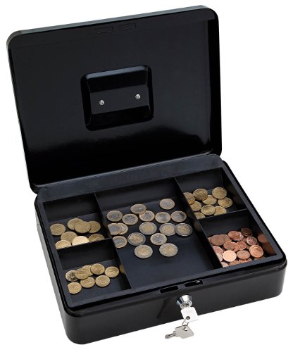 Rahakarp 12'' Nr.4 300x217x102mm must, Wedo