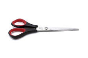 Käärid 16cm TryMe terav ots, kummeeritud sõrmeavadega, Wedo /10