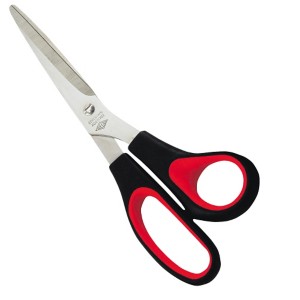 Käärid 21cm TryMe terava otsa ja kummeeritud sõrmeavadega, Wedo /10