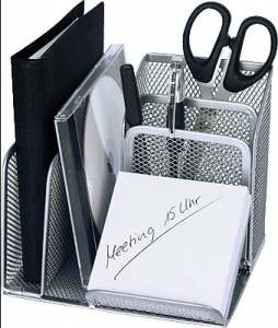 Lauagarnituur Wedo metallist, 4 kambrit ja kaldus riiul, hõbedane