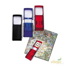 Luup 3x, valgustusega 3,5x3,8cm punane RP, Wedo