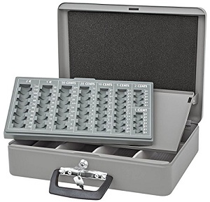 Rahakarp Maxi, EURO-dele, 37 x 29 x 11cm hall, Wedo