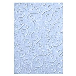 Kartong reljeefiga A4/220g Milano sinine Heyda/20