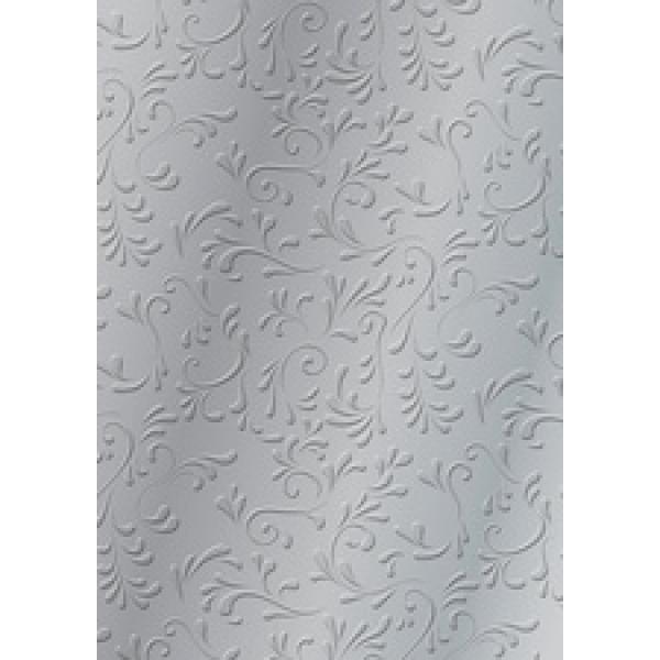 Kartong reljeefiga A4/220g Roma hõbedane Heyda/20