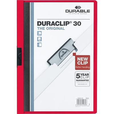 Kiilkaaned punane DURACLIP30, Durable/25