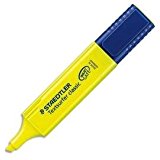 Tekstimarker Textsurfer Classic kollane lapik, Staedtler /10