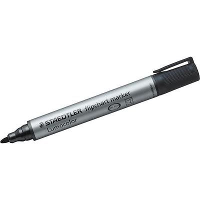 Marker tahvliplokile Staedtler Lumocolor must 2mm ümar /10