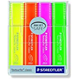 Tekstimarkerite kompl. Textsurfer 4värvi, promo. Staedtler /10