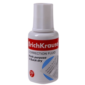 Korrektuurvärv 20ml pintsliga, ErichKrause/10/240