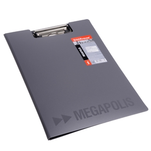 Kirjutusalus kaane+taskuga MEGAPOLIS A4 hall 5/20/120 EOL
