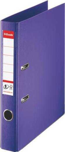 RegistraatorA4/5cm Esselte lilla/10