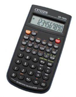 Funktsioonkalkulaator SR-135 10 kohta displeil, 128 funtksiooni, Citizen /10