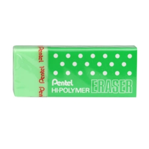 Kustutuskumm Hi-Polymer roheline ZEH05, Pentel /24