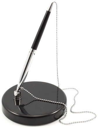 Kliendipliiats Forpus mustal alusel, ketiga 0,7mm sinine südamik/10