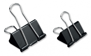 Paberiklamber 25mm must, Forpus /12/144