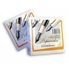 Märkmekuup lahtine Smiltainis 90x90mm 500l valge