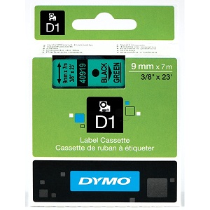 Dymo lint D1 9mmx7m must/roheline 40919/5