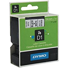 Dymo lint D1 24mmx7m must/valgel 53713/5