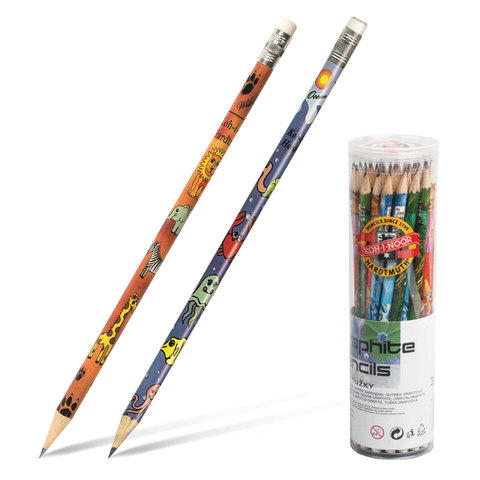 Harilik pliiats Koh-i-Noor Safari kust.kummiga/36