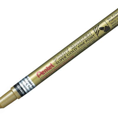 Permanentmarker Paint MSP10X 1,0mm kuldne, Pentel /12/576