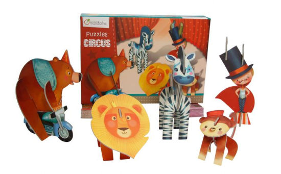 Pusle 3D ''Tsirkuse poiss'' Avenue Mandarine