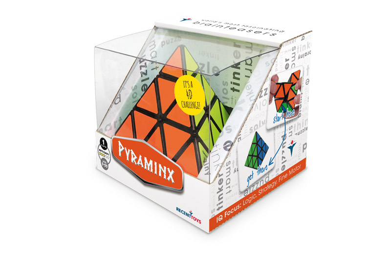Nutimäng püramiid ''Pyraminx'' *** Recent Toys