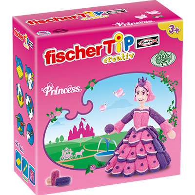Loovuskomplekt TiP Box S Printsess, 80 osa Fischer TiP